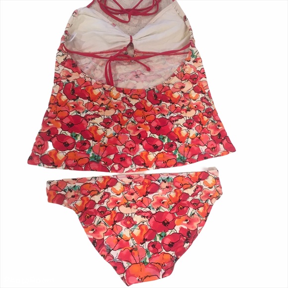 FLOWERED TANKINI SUIT SIZE L - Picture 2 of 6